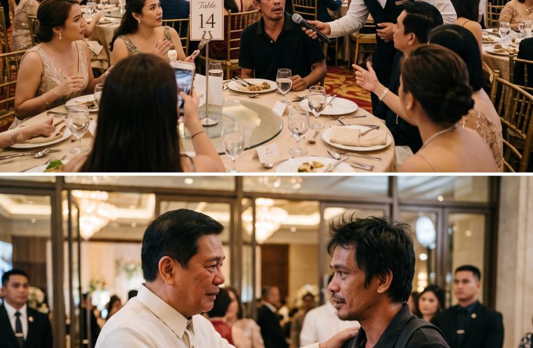 LALAKING WALANG PERA AT GUTOM, LAKAS-LOOB NA PUMASOK SA ISANG ENGGRANDENG WEDDING RECEPTION UPANG MAKAKAIN NANG LIBRE SUBALIT HINDI NIYA INASAHAN NA ANG KANYANG PAGKUNWARI BILANG ISANG IMBITADONG BISITA AY MAGDADALA SA KANYA SA ISANG SITWASYON NA MAGPAPABAGO SA BUHAY NG ISANG PAMILYA