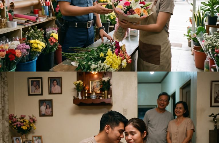 MAY POGING PULIS NA BUMILI SA AKIN NG ISANG BOUQUET NG BULAKLAK. ANG SABI NIYA PARA DAW YUN SA KANYANG……
